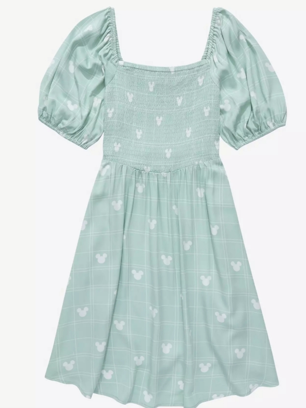 Disney Mickey Mouse Allover Print Smock Dress - BoxLunch Exclusive